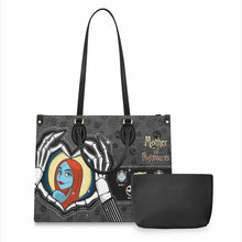 Load image into Gallery viewer, Personalized Mother's Day Leather Handbag Unique Horror Design Gift
