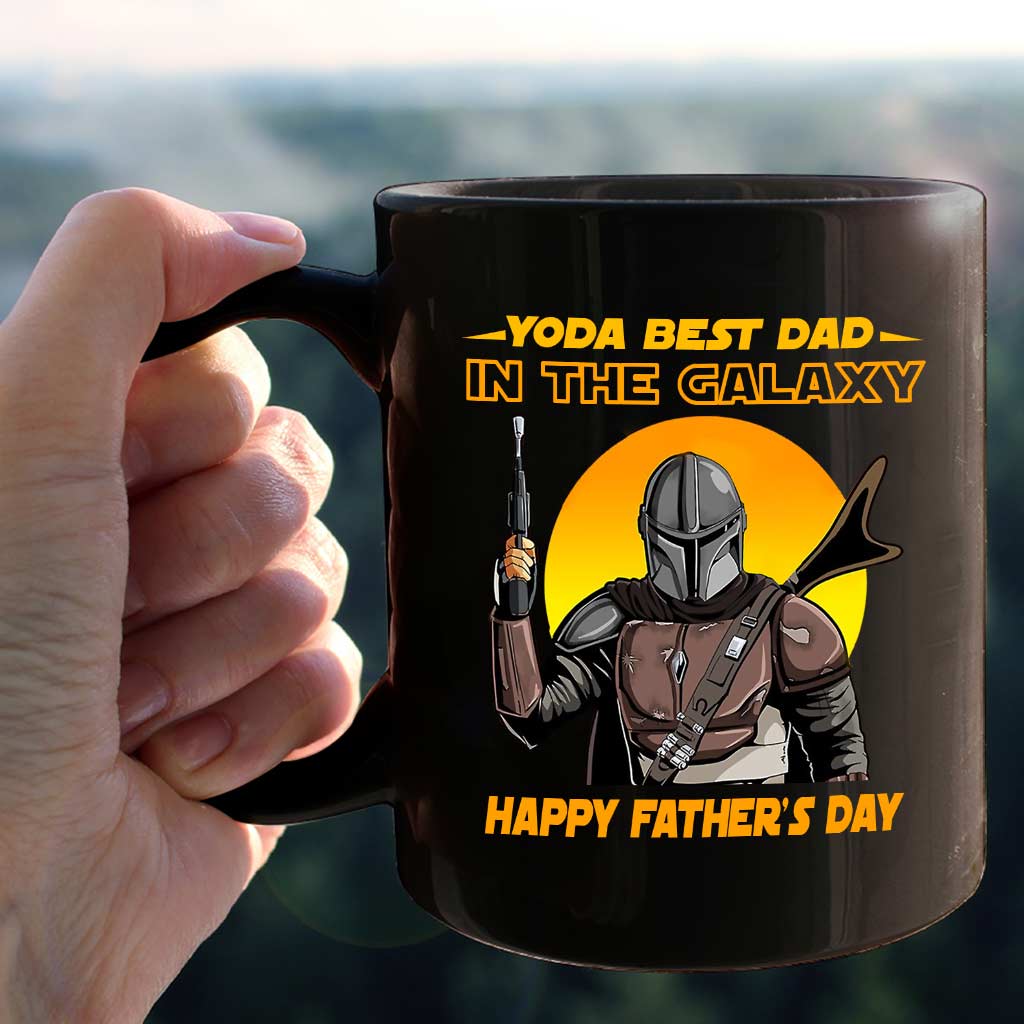 Personalized Yoda Best Dad Mug Custom Name Gift for Father's Day