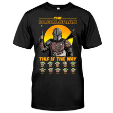Load image into Gallery viewer, Personalized Dadalorian T-shirt &amp; Hoodie Gift for Dad
