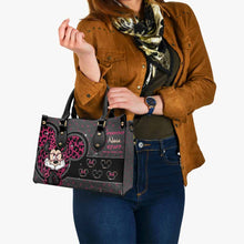 Load image into Gallery viewer, Personalized Leather Handbag for Grandma with Custom Names
