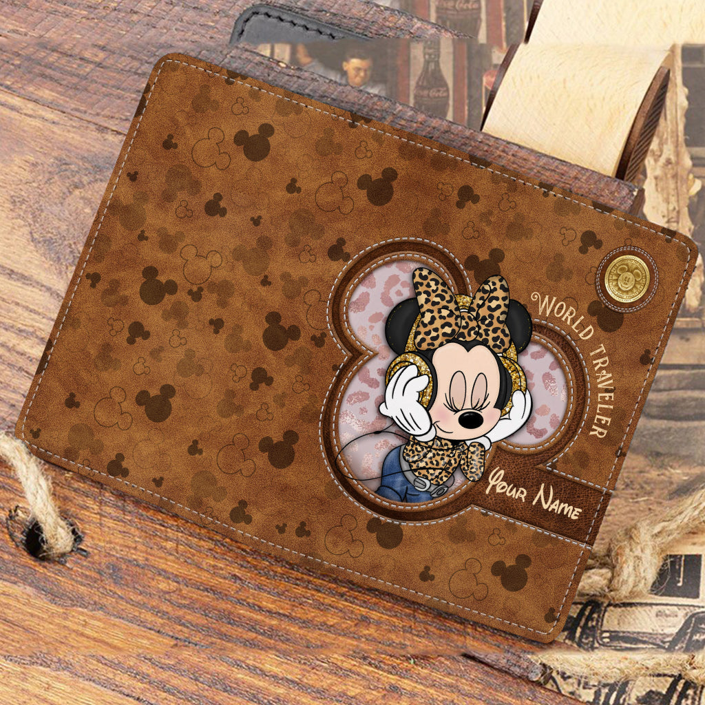 Personalized Disney Passport Holder Custom Name Travel Gift