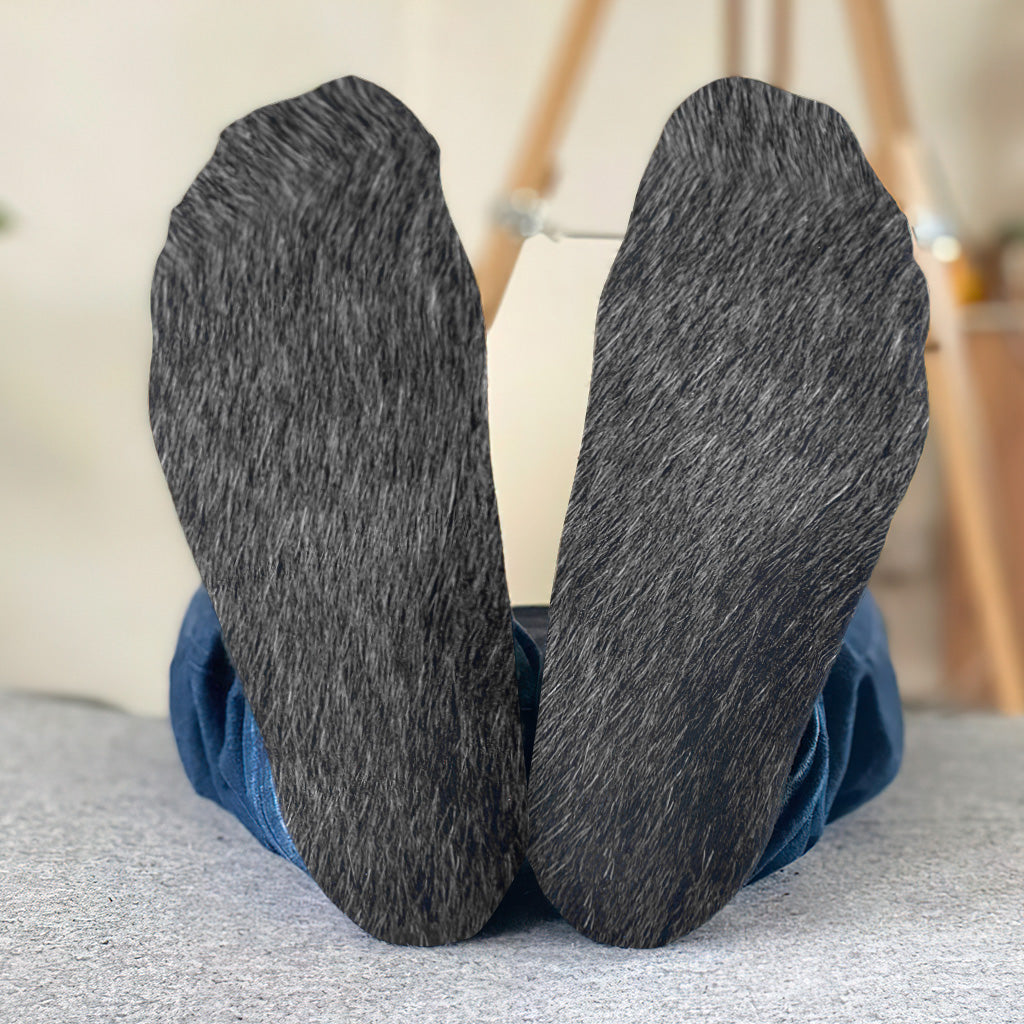 Personalized Couple Mouse Socks Custom Names Gift for Him/Her