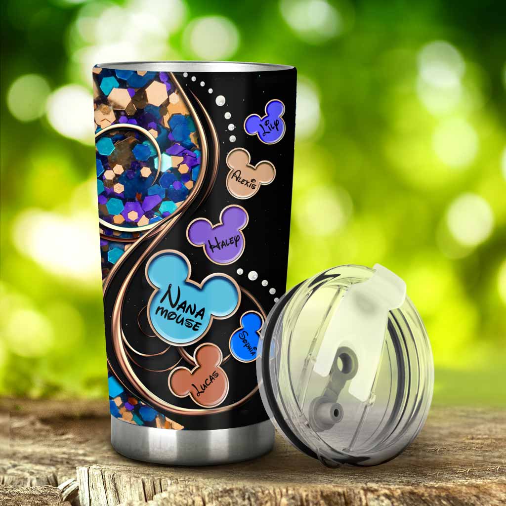 Personalized Grandma Tumbler Custom Name Gift for Nana
