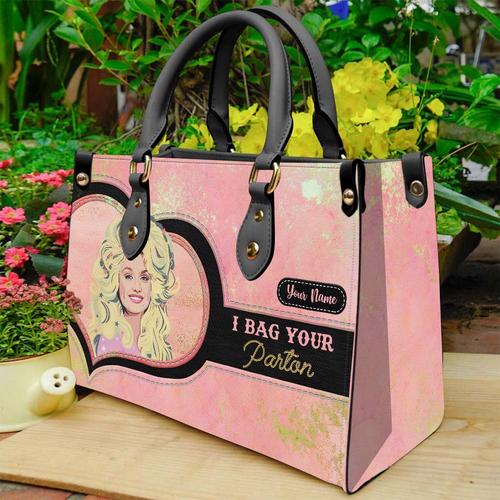 Personalized Leather Handbag Custom Name Gift for Her