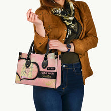 Load image into Gallery viewer, Personalized Leather Handbag Custom Name Gift for Her
