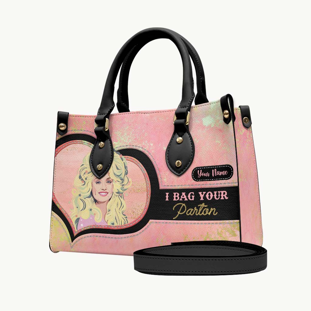 Personalized Leather Handbag Custom Name Gift for Her