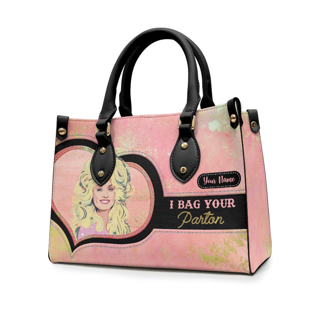 Personalized Leather Handbag Custom Name Gift for Her