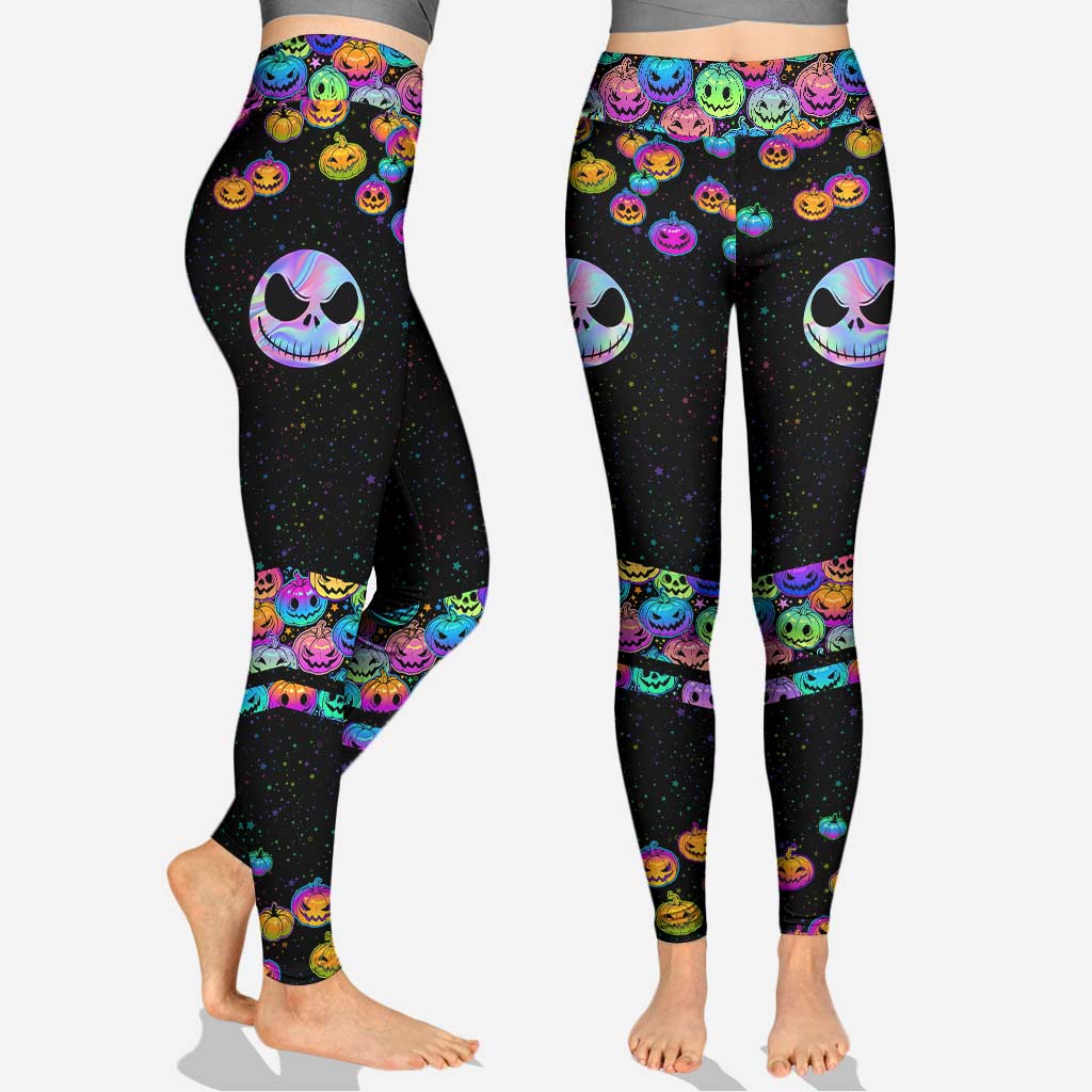 Personalized Pumpkin King Hoodie and Leggings Set for Halloween