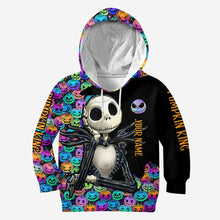 Load image into Gallery viewer, Personalized Pumpkin King Hoodie and Leggings Set for Halloween
