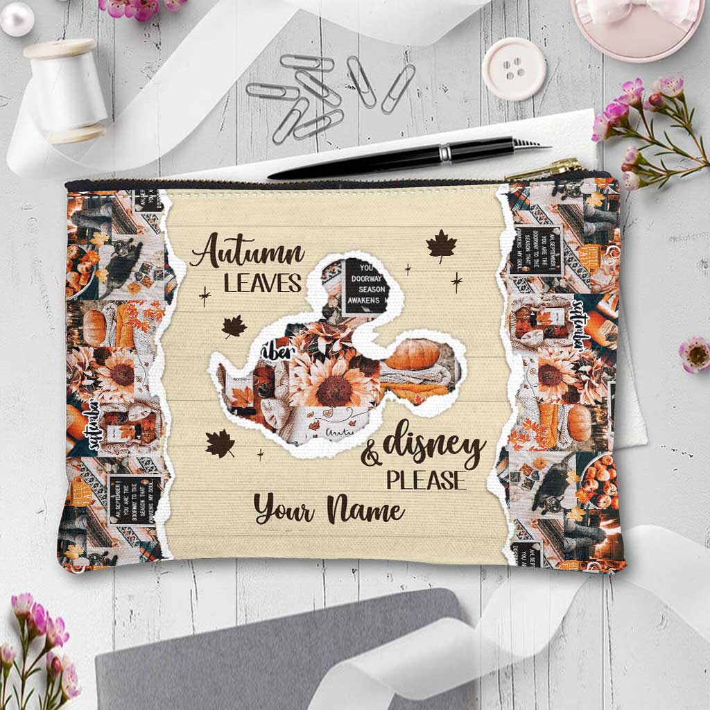 Personalized Fall Mouse Pouch Unique Gift for Women | GradoCreations