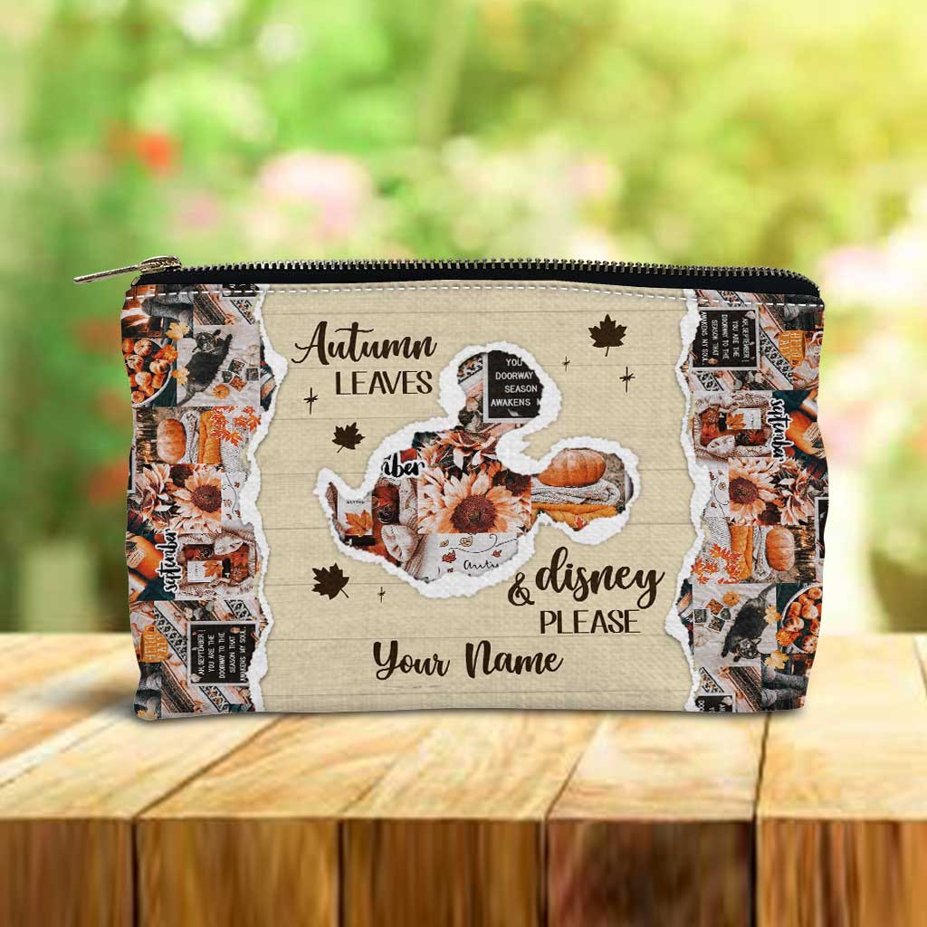 Personalized Fall Mouse Pouch Unique Gift for Women | GradoCreations