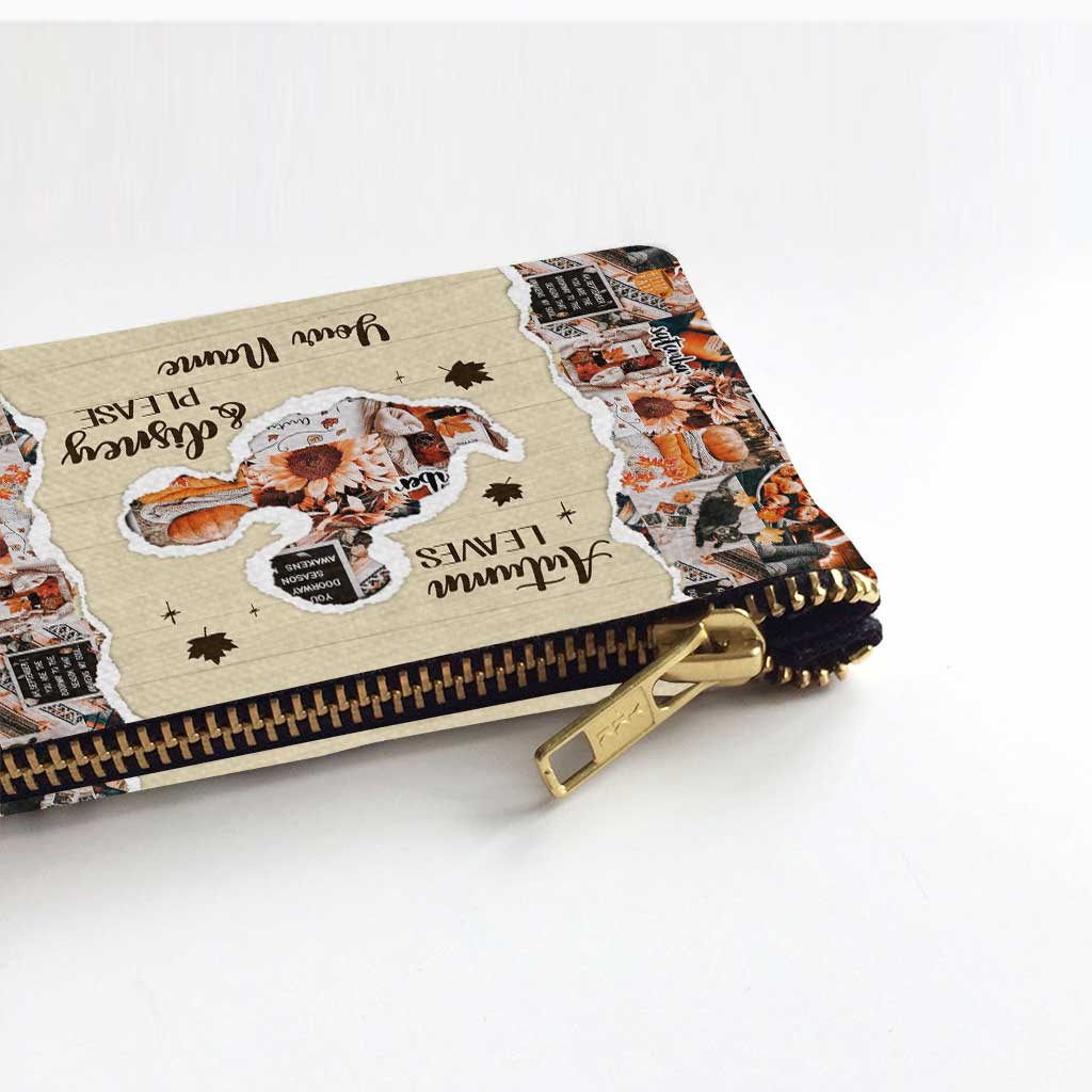 Personalized Fall Mouse Pouch Unique Gift for Women | GradoCreations