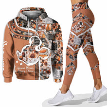 Load image into Gallery viewer, Personalized Fall Hoodie and Leggings Set Gift for Women
