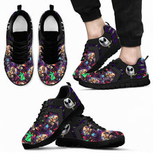 Load image into Gallery viewer, Personalized Nightmare Sneakers Custom Name Gift for Halloween
