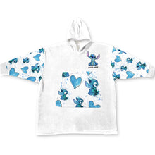 Load image into Gallery viewer, Personalized Ohana Blanket Hoodie Custom Name Gift for Kids
