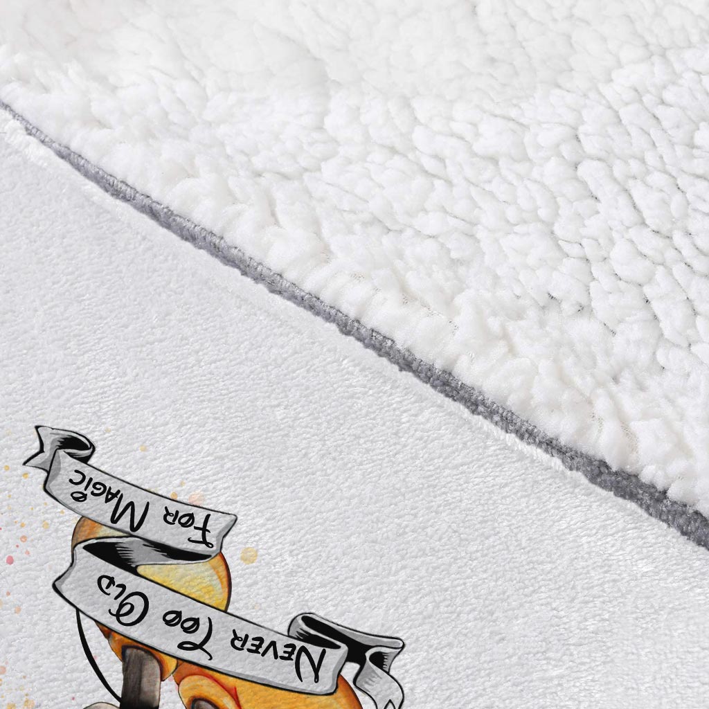 Personalized Magic Mouse Ears Blanket Hoodie Gift for Kids