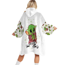 Load image into Gallery viewer, Personalized Blanket Hoodie with Custom Name Cute Design for Kids
