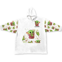 Load image into Gallery viewer, Personalized Blanket Hoodie with Custom Name Cute Design for Kids
