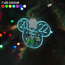 Load image into Gallery viewer, Personalized LED Acrylic Christmas Ornament for Grandma Gift
