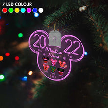 Load image into Gallery viewer, Personalized LED Acrylic Christmas Ornament for Grandma Gift
