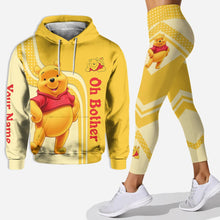 Load image into Gallery viewer, Personalized Winnie the Pooh Hoodie &amp; Leggings Set for Kids
