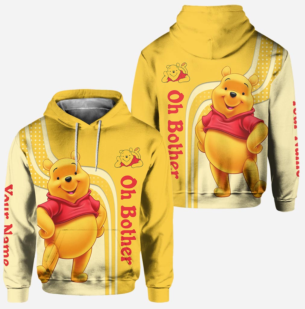 Personalized Winnie the Pooh Hoodie & Leggings Set for Kids