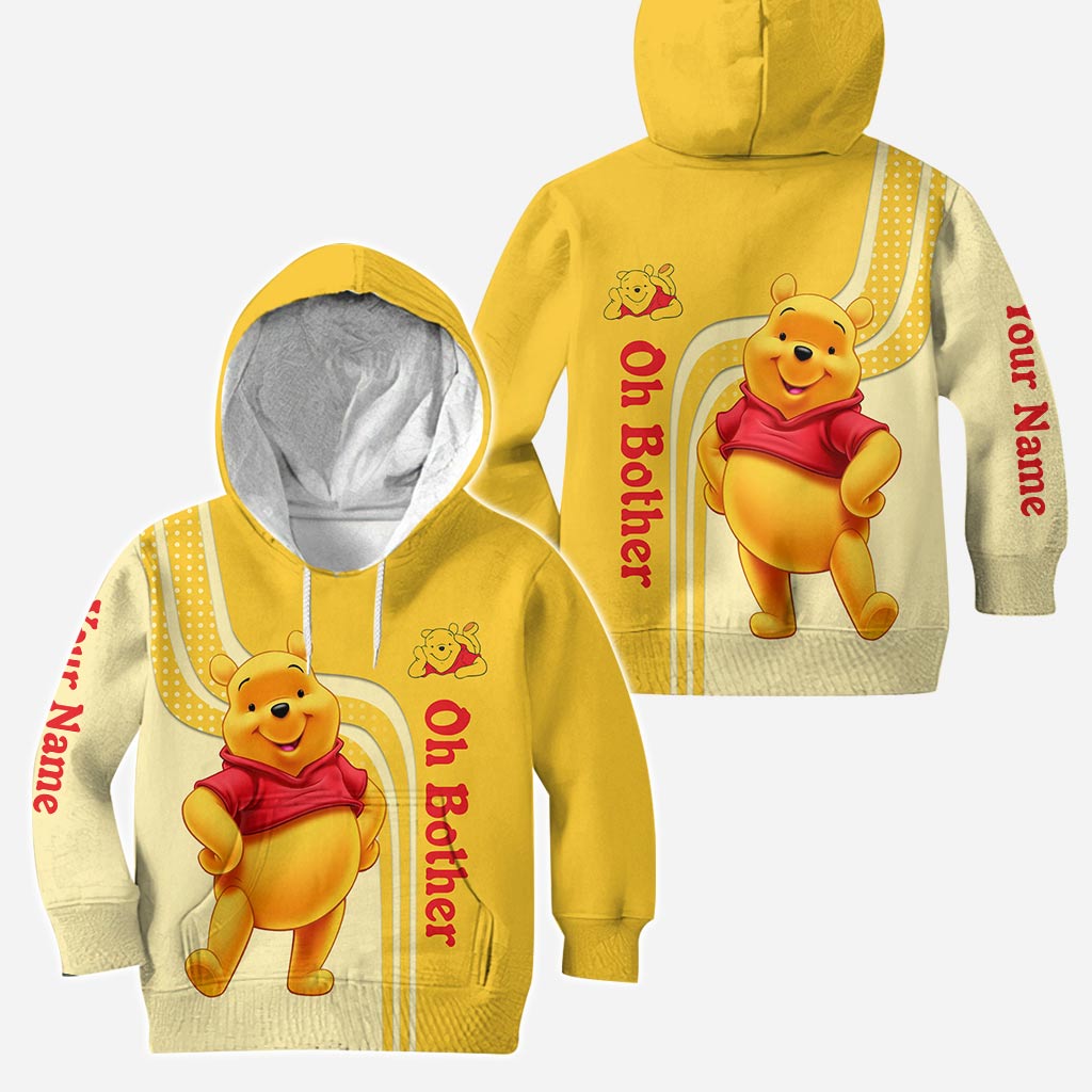 Personalized Winnie the Pooh Hoodie & Leggings Set for Kids