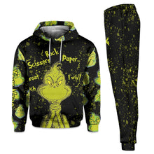 Load image into Gallery viewer, Personalized Rock Paper Scissors Hoodie &amp; Sweatpants Gift for Kids

