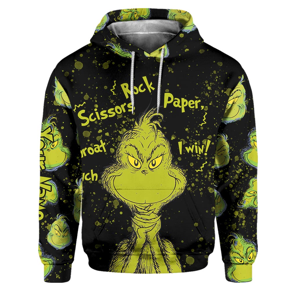 Personalized Rock Paper Scissors Hoodie & Sweatpants Gift for Kids