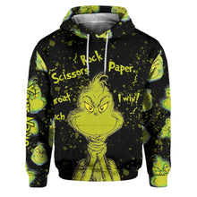 Load image into Gallery viewer, Personalized Rock Paper Scissors Hoodie &amp; Sweatpants Gift for Kids
