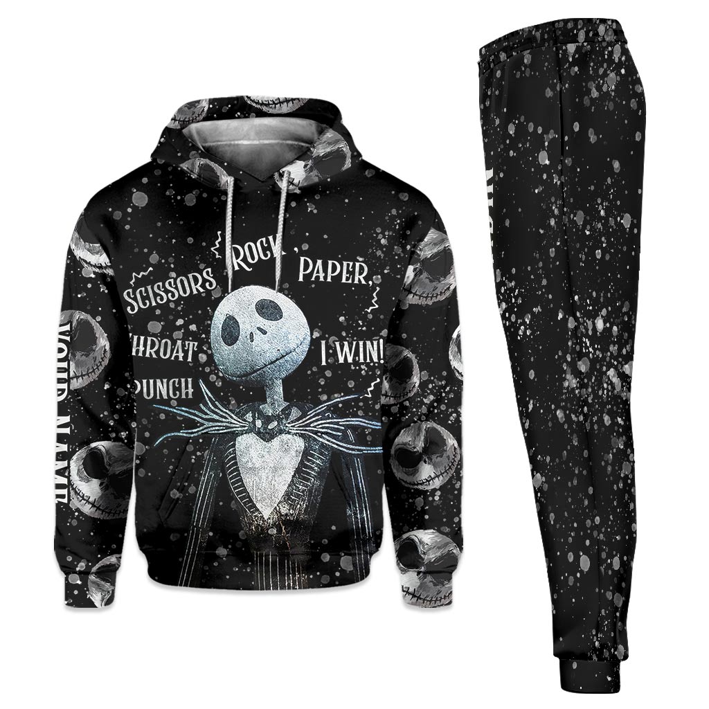 Personalized Nightmare Hoodie & Sweatpants Gift for Halloween
