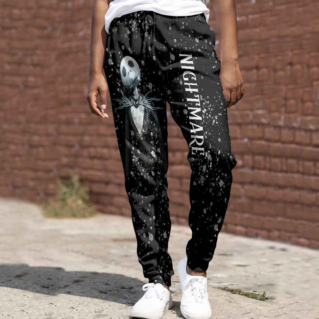 Personalized Nightmare Hoodie & Sweatpants Gift for Halloween
