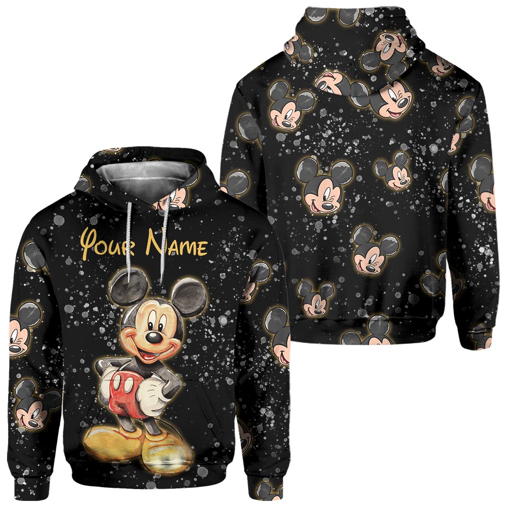 Personalized Mouse Ears Hoodie & Sweatpants Custom Name Gift
