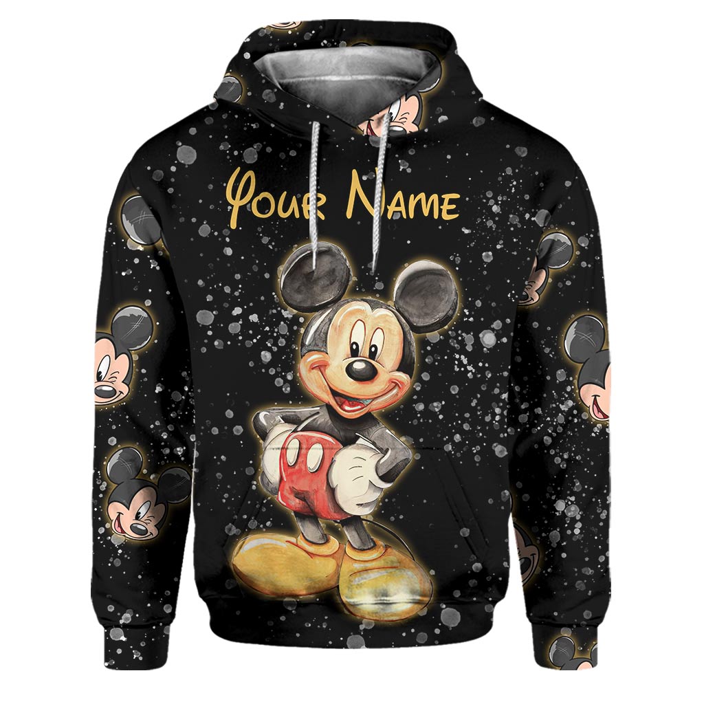 Personalized Mouse Ears Hoodie & Sweatpants Custom Name Gift