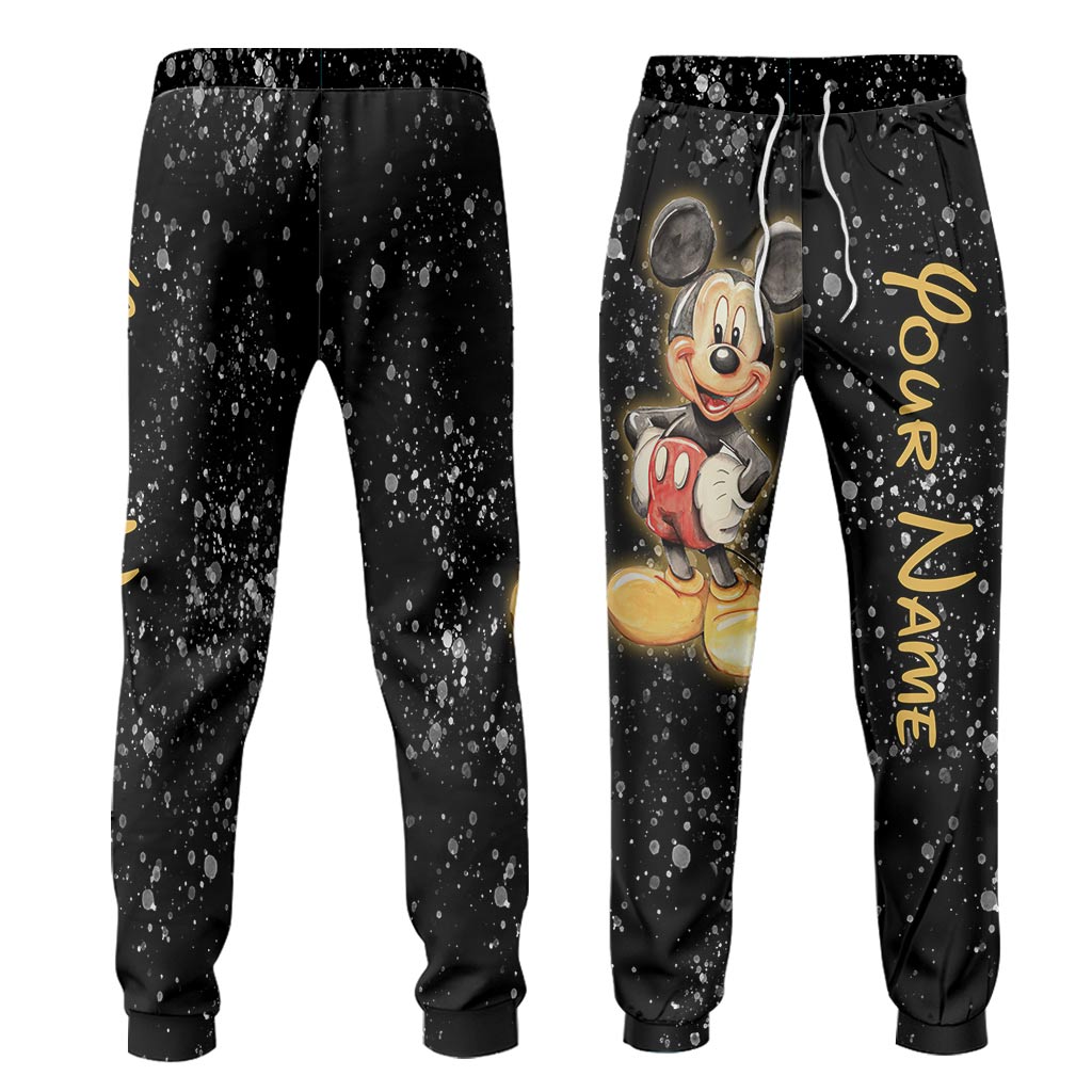 Personalized Mouse Ears Hoodie & Sweatpants Custom Name Gift