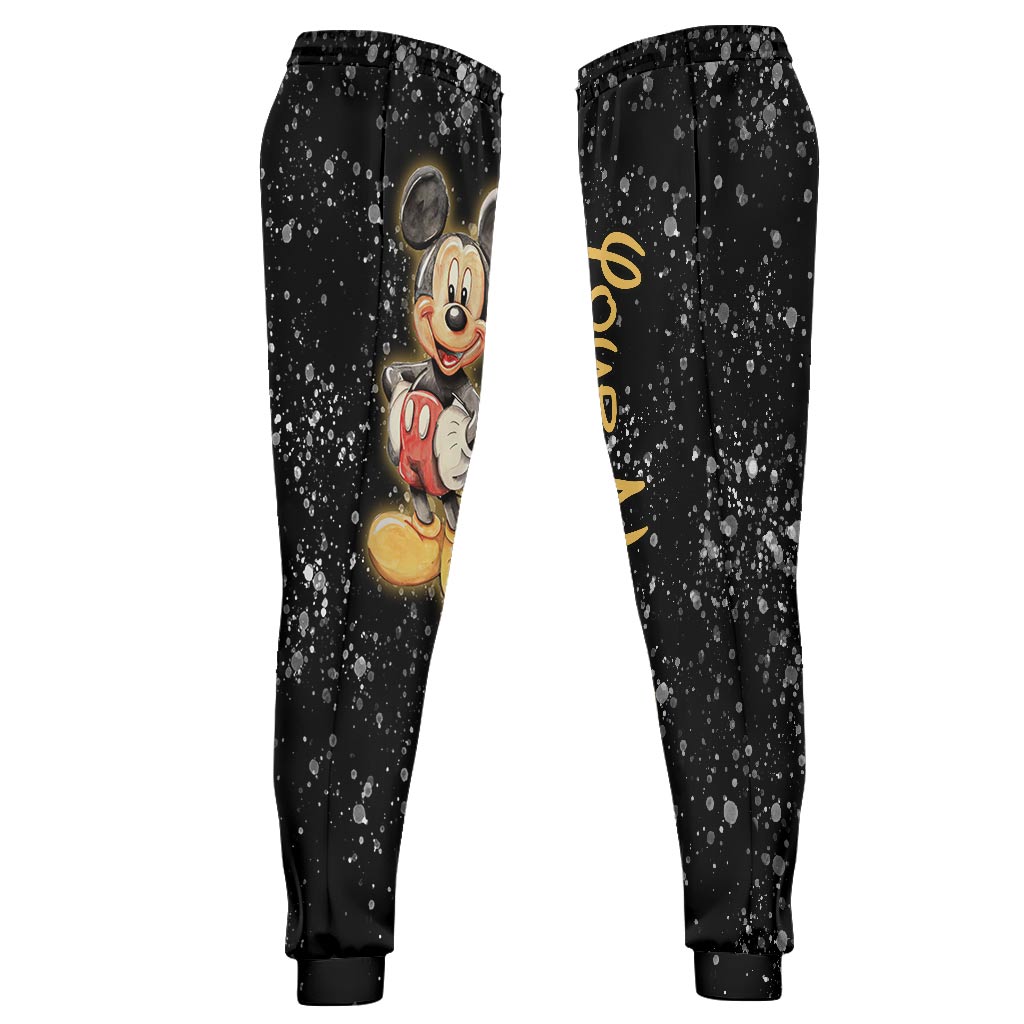 Personalized Mouse Ears Hoodie & Sweatpants Custom Name Gift