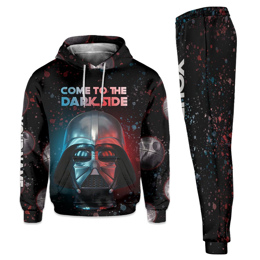 Personalized Darth Vader Hoodie & Sweatpants Custom Name Gift