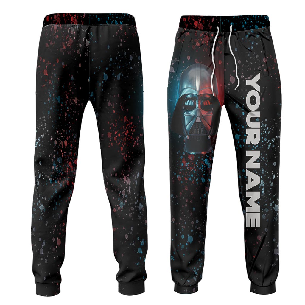 Personalized Darth Vader Hoodie & Sweatpants Custom Name Gift