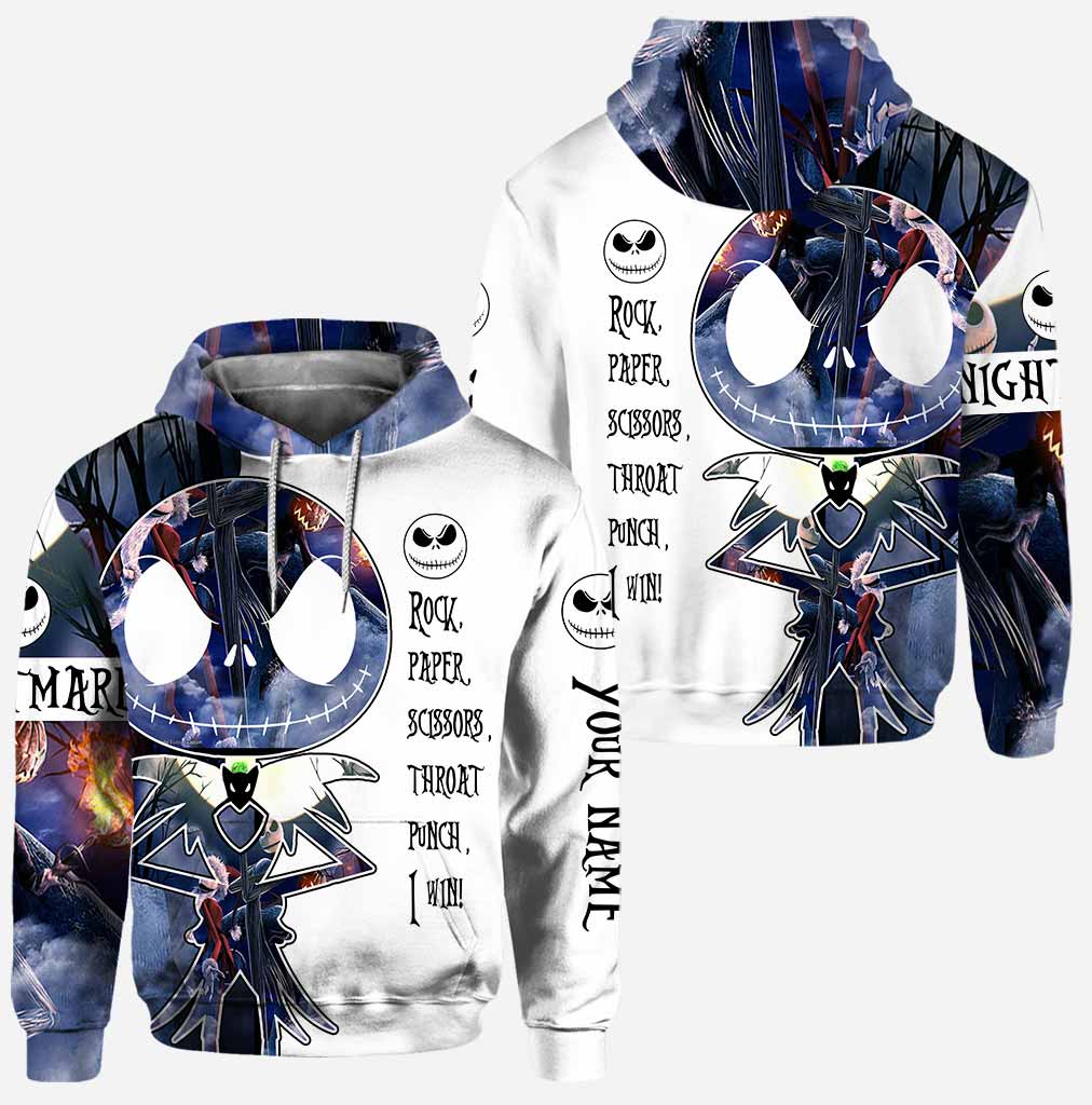 Personalized Nightmare Hoodie and Leggings Set for Halloween Gift
