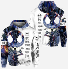 Load image into Gallery viewer, Personalized Nightmare Hoodie and Leggings Set for Halloween Gift
