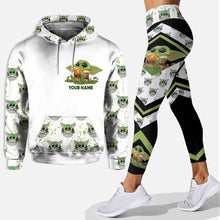 Load image into Gallery viewer, Personalized Rock Paper Scissors Hoodie and Leggings Set for Kids
