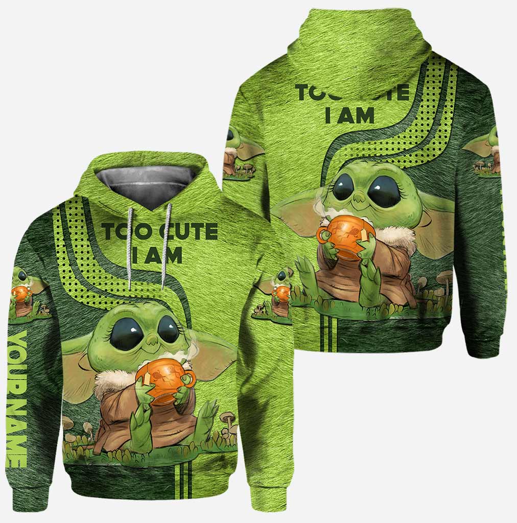Personalized Hoodie and Leggings Set Custom Name Cute Gift