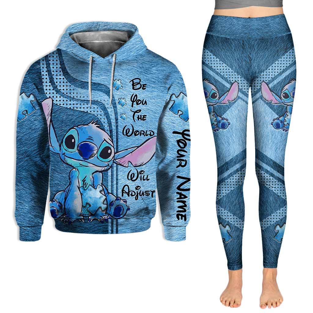 Personalized Autism Awareness Hoodie and Leggings Custom Name Gift