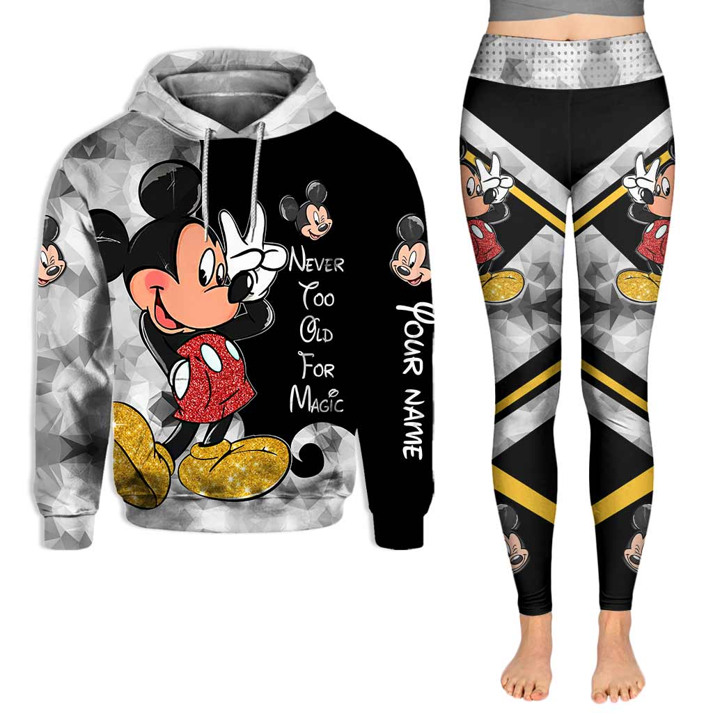 Personalized Mouse Hoodie and Leggings Custom Name Gift