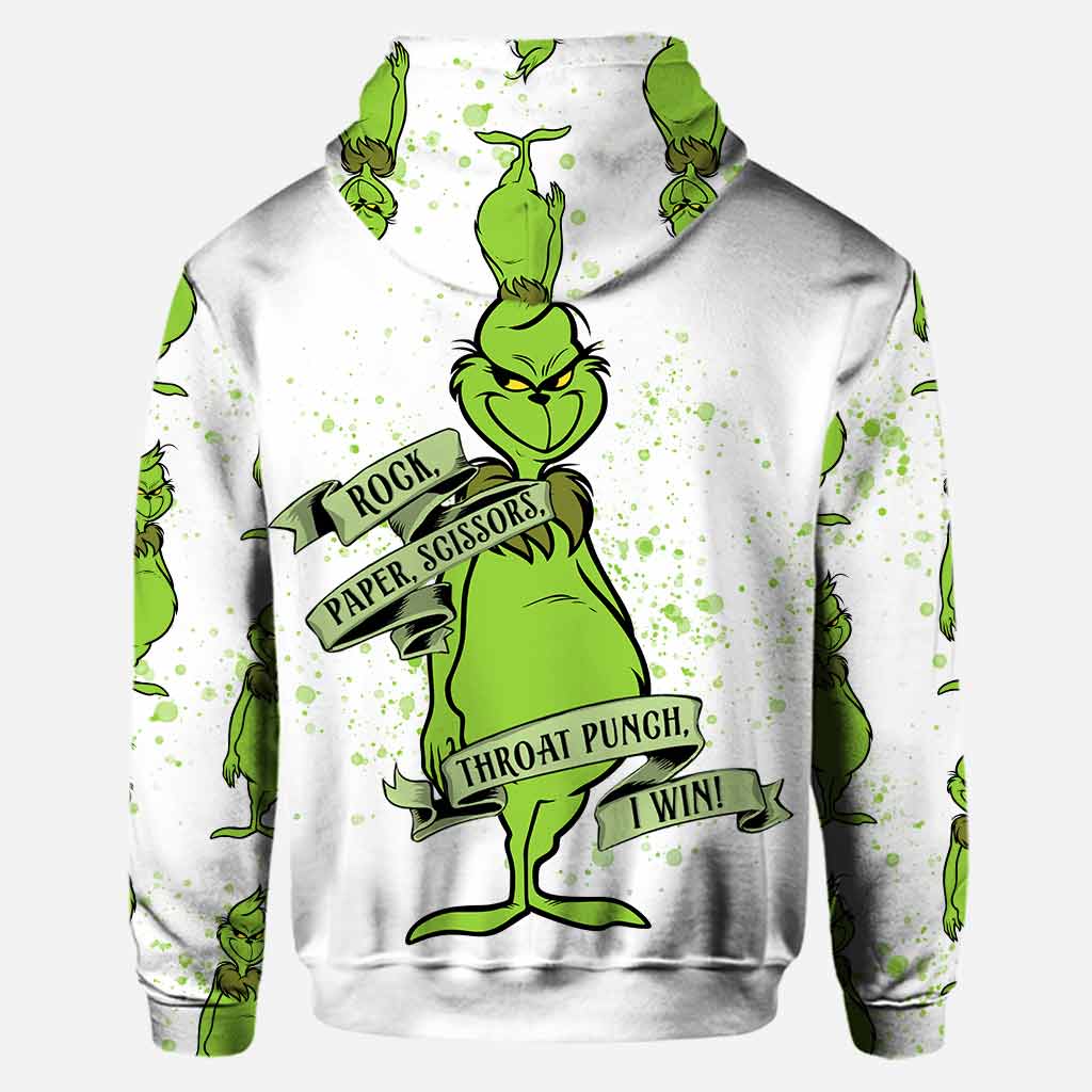Personalized Grinch Hoodie and Leggings Set for Christmas