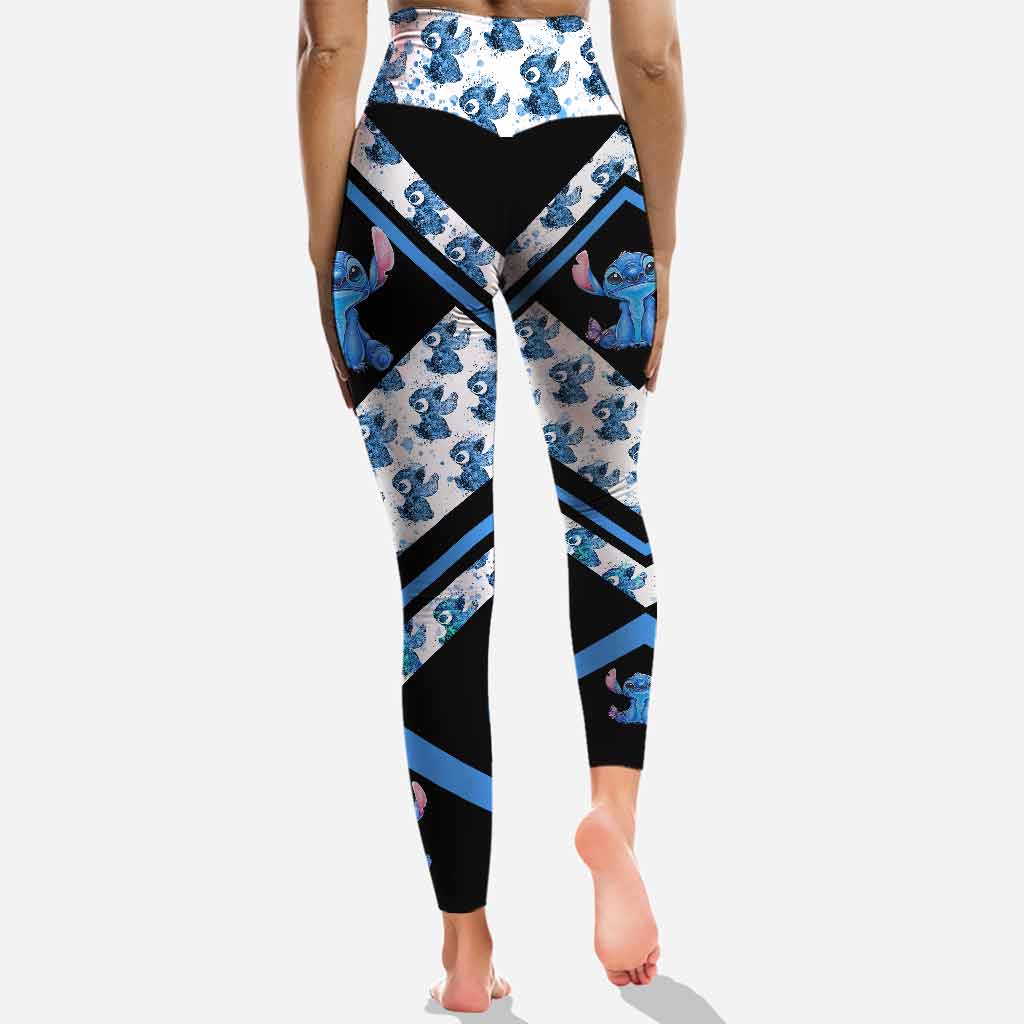 Personalized Stitch Hoodie & Leggings Gift for Kids and Adults
