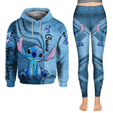 Load image into Gallery viewer, Personalized Ohana Hoodie and Leggings Set Custom Name Gift

