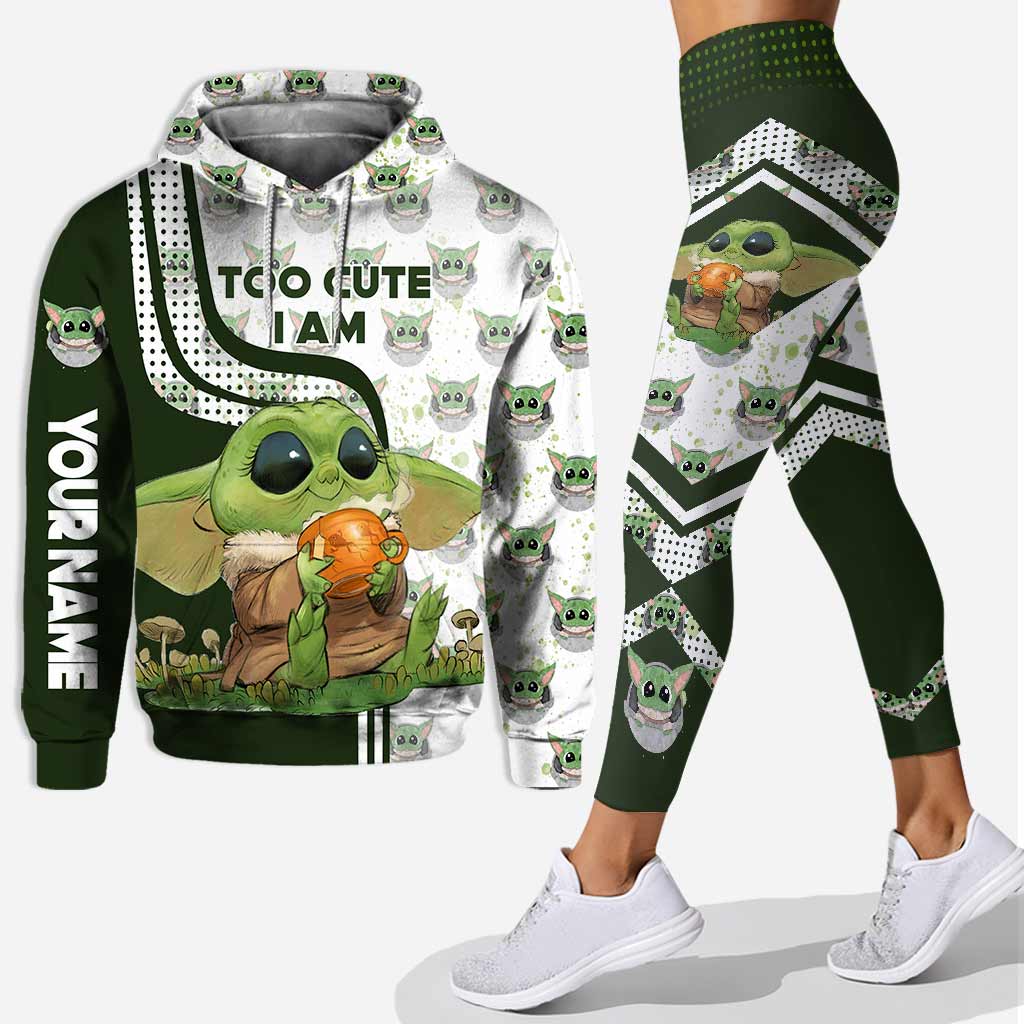 Personalized Hoodie and Leggings Set Custom Name Gift for Kids