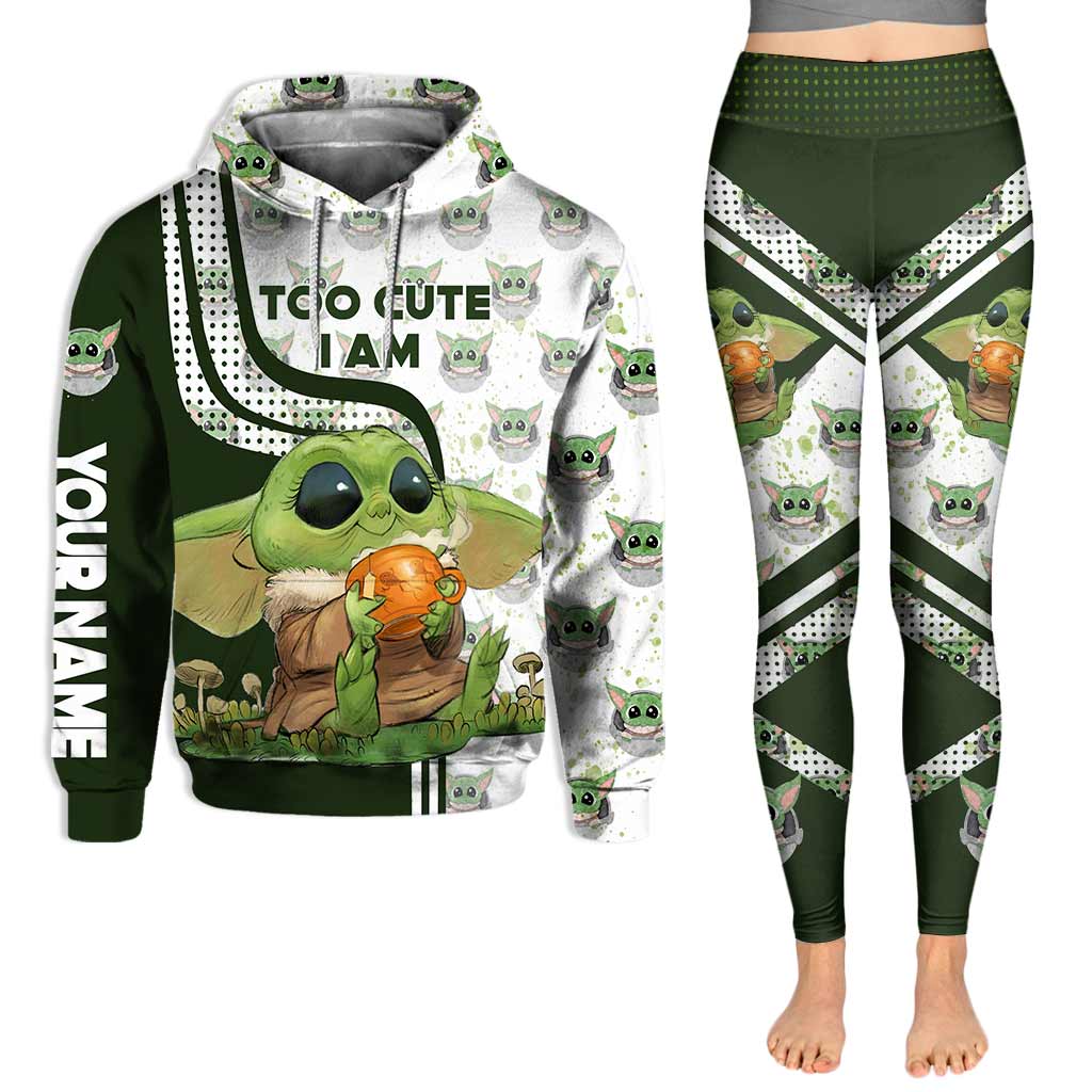 Personalized Hoodie and Leggings Set Custom Name Gift for Kids