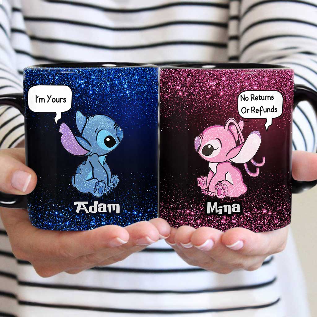 Personalized Ohana Mug Custom Name Gift for Couples